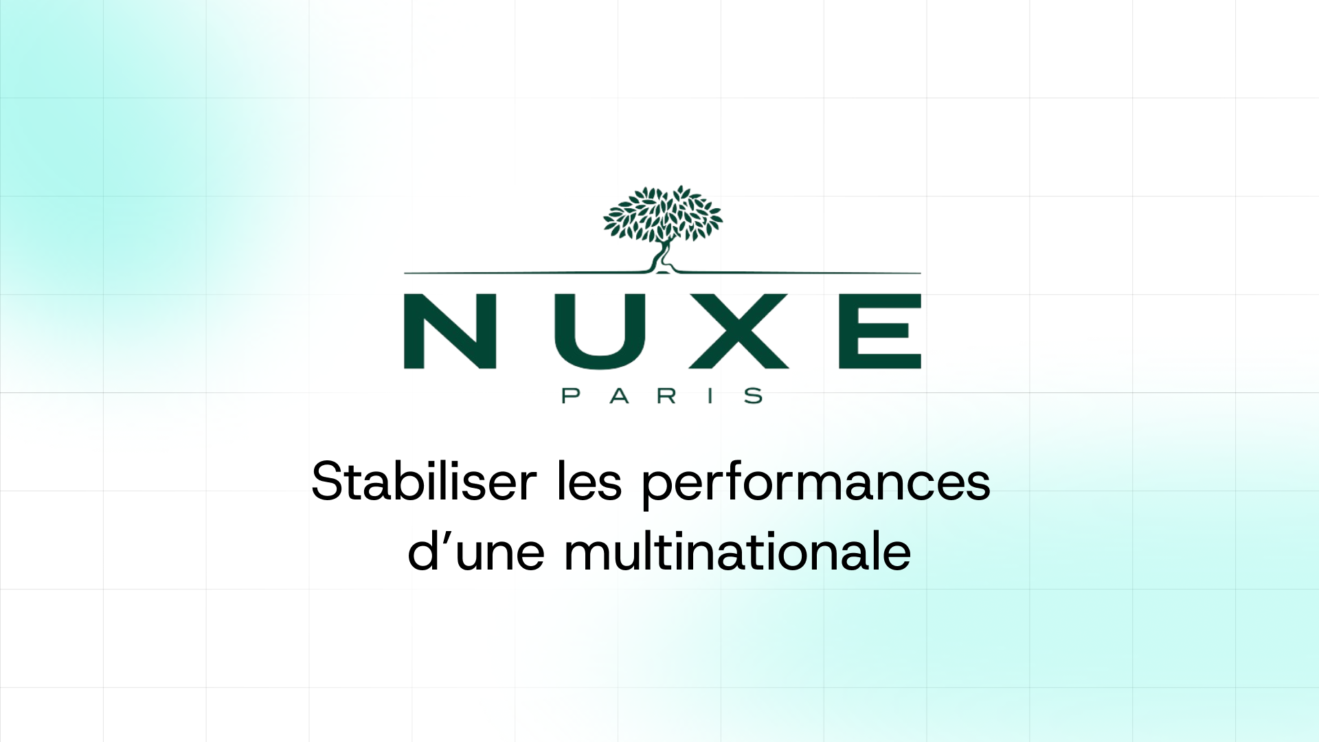 Campagne e-commerce Nuxe